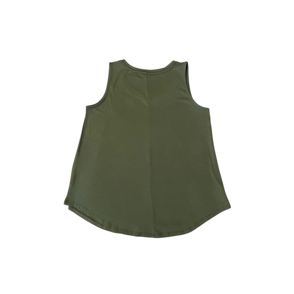 Drapey Tank Top-I See a Wish-Size Medium-Olive - Picture 2 of 5